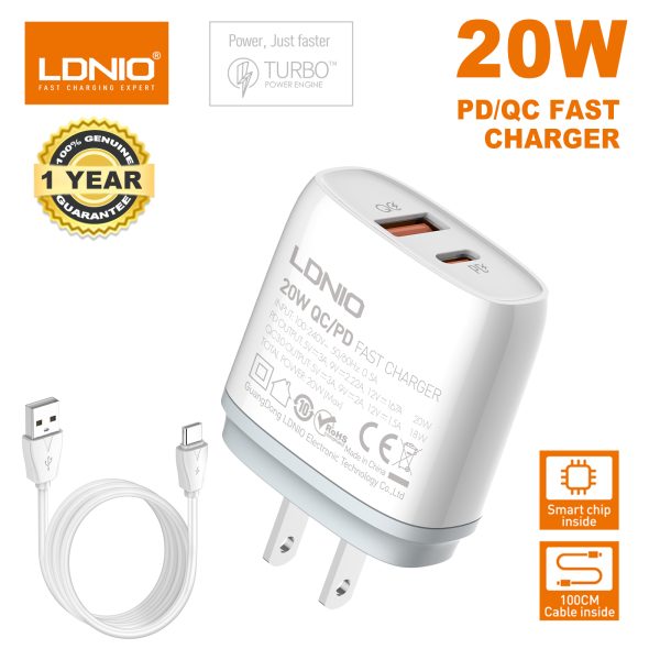 20W PD+QC3.0 Fast Charger Q229