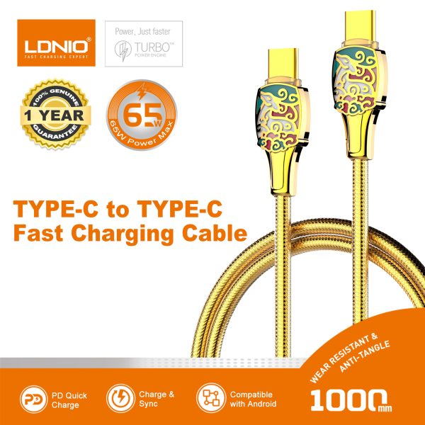 LDNIO LC881C PD 3.1 USB C-C Fast Charging Cable