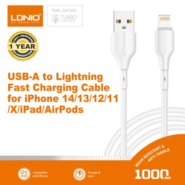 𝗟𝗗𝗡𝗜𝗢 𝟮𝟱𝗪 𝗙𝗮𝘀𝘁 𝗖𝗵𝗮𝗿𝗴𝗶𝗻𝗴 𝗨𝗦𝗕-𝗟𝗶𝗴𝗵𝘁𝗻𝗶𝗻𝗴 𝗰𝗮𝗯𝗹𝗲