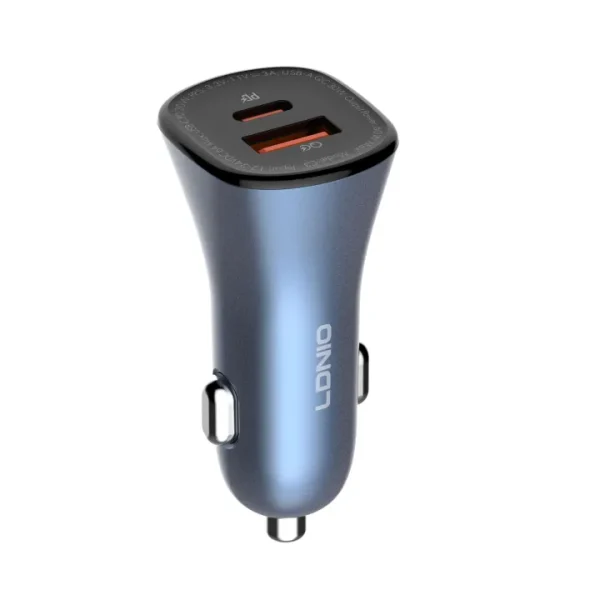 Ldnio C3 PD+QC 60W Super Fast Car Charger