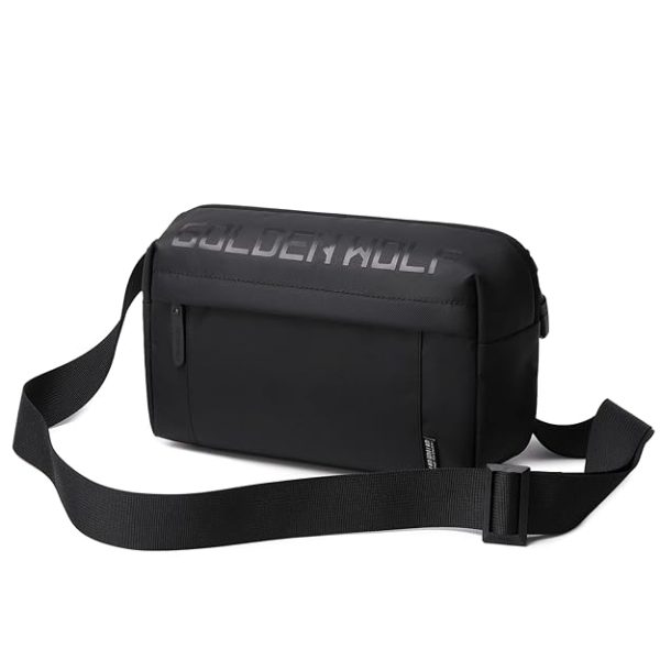 Golden Wolf GXB00129 Anti-theft Waterproof Waist Crossbody Bag