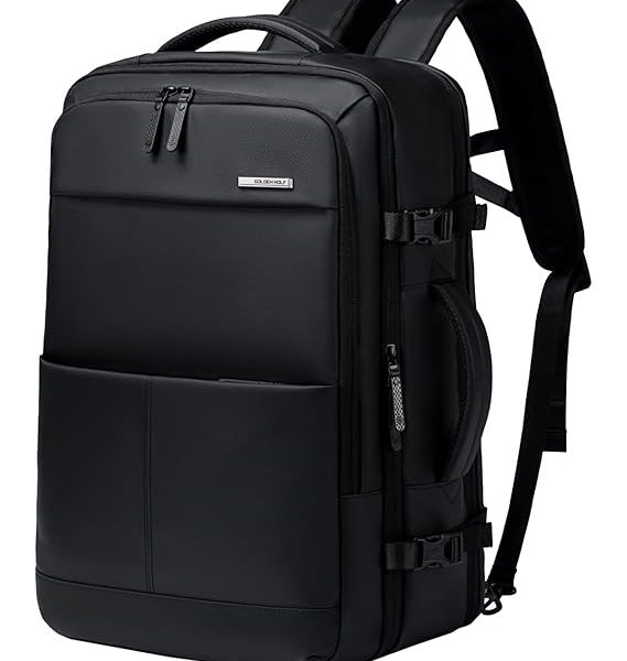 GOLDEN WOLF GB00734 Large Capacity Travel Backpack Handbags for Men and Women with Laptop Compartment Waterproof