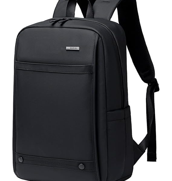 Golden Wolf GB00705 Ultra Light Travel Multicompartment Business Laptop Backpack(Black)