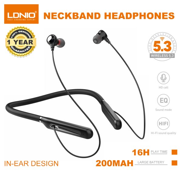 LDNIO N02 Bluetooth Neckband with LED Display