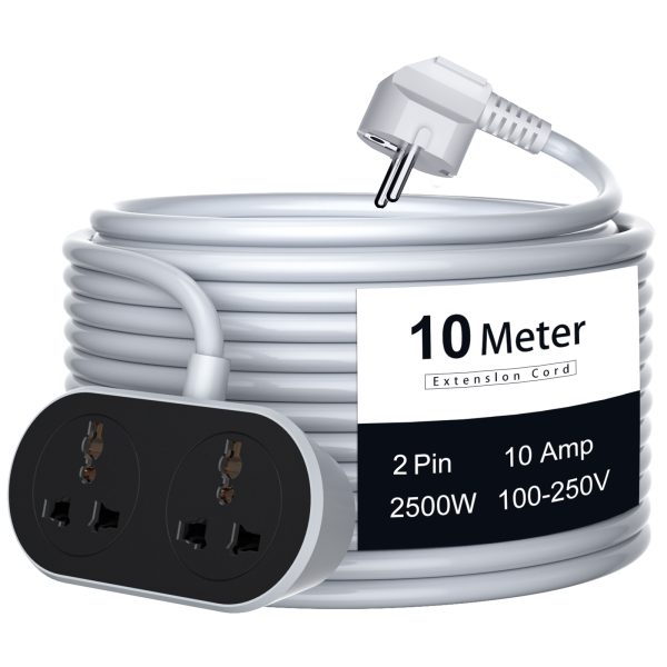 Hoteon 04 EXB 10M Cable EU Plug (Black)