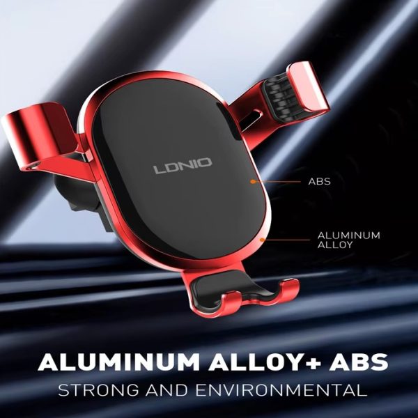 LDNIO MG10 Car Holder (Red)