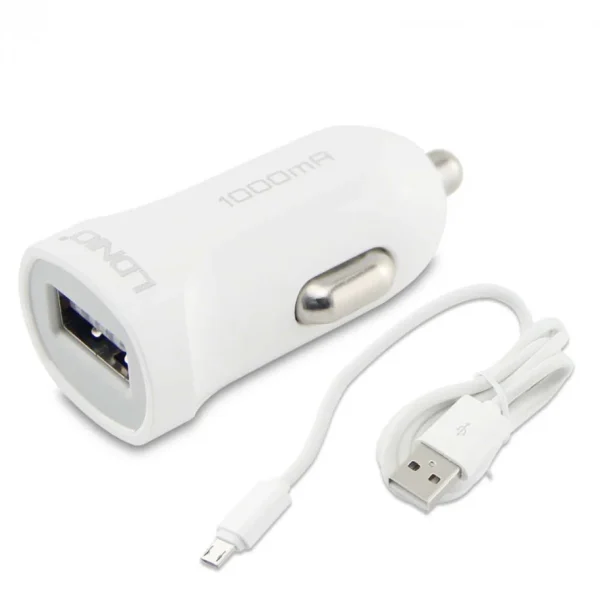 LDNIO C17 Car Charger (White)