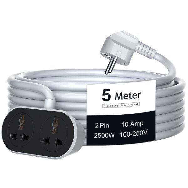 Hoteon 04 EXB 5M Cable EU Plug (Black)